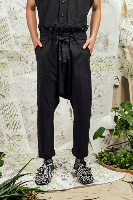 SL24 MAKOTO JUMPSUIT PANT - OBSIDIAN