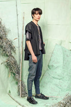 Load image into Gallery viewer, Black, Quiet Luxury, Convertible, Squared Crop, Men's Top