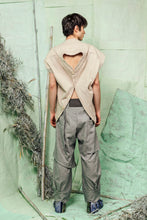 Load image into Gallery viewer, Reversible, Buttoned, Ivory White, Elevated Street Style, Loose Fitted Uni-Sex Top
