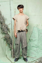 Load image into Gallery viewer, Beige, Loose-Fitted, Alternative-Style, Men's Top