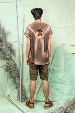 Load image into Gallery viewer, Adjustable, Khaki Salmon, Oversized, Alternative-Styled, Elevated Streetwear, Men's Top
