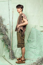 Load image into Gallery viewer, Sleeveless, Convertible, Semi-Formal, Elevated Street-Style, Brown, Uni-Sex Top