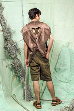 Load image into Gallery viewer, Reversible, Loose-Fitted, Short-Sleeved, Buttoned, Convertible, Uni-Sex Top