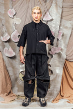 Load image into Gallery viewer, AW26 MAREN BOXY SHIRT JACKET - OBSIDIAN