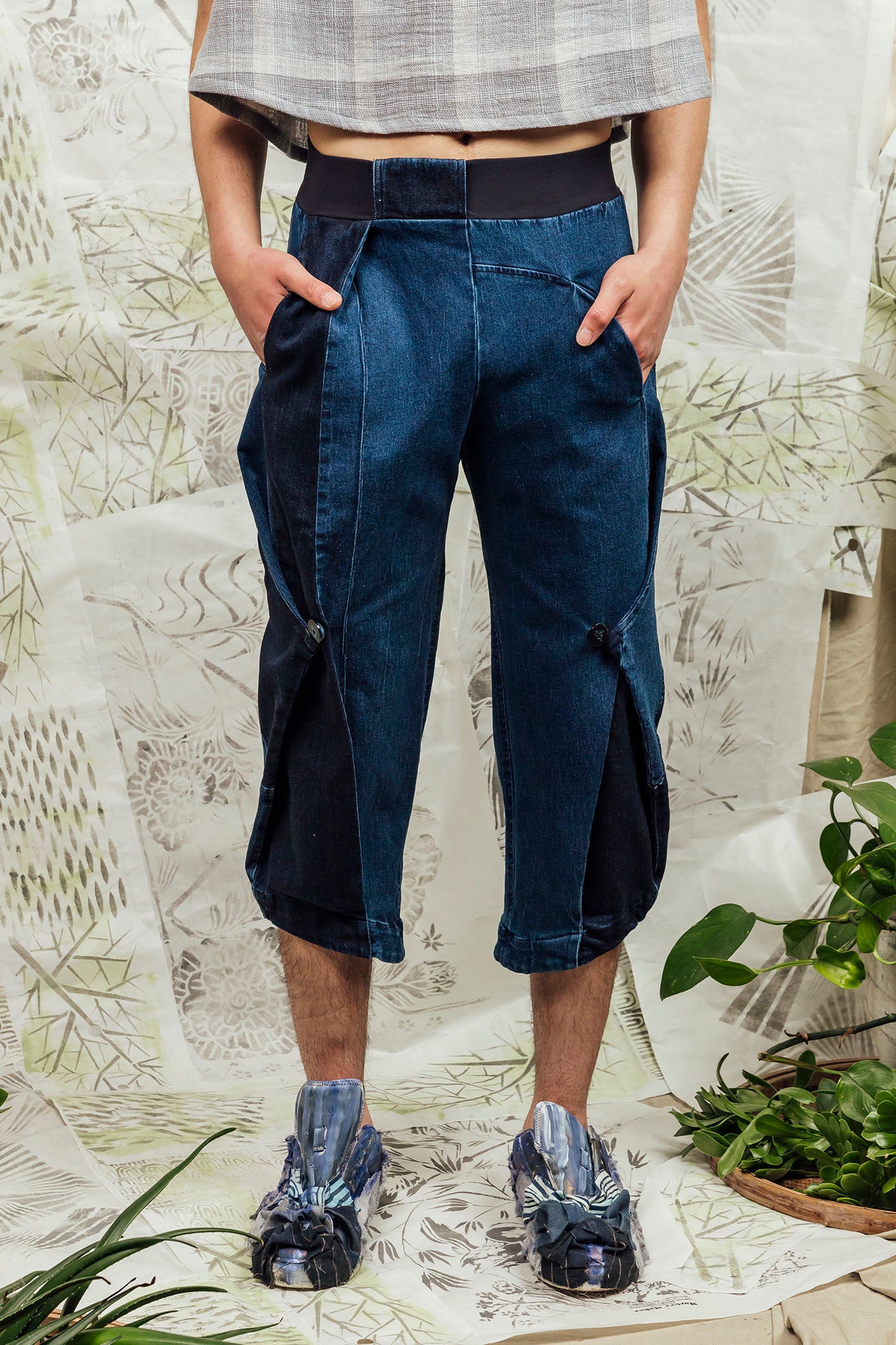 SL24 NYO ASYMMETRIC PANT - DENIM