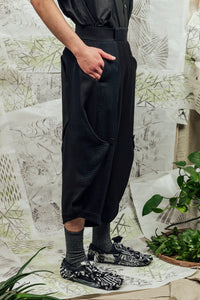 SL24 NYO ASYMMETRIC PANT - ONYX OBSIDIAN