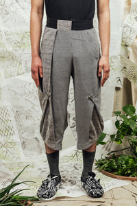 SL24 NYO ASYMMETRIC PANT - RIVERSTONE CHECK