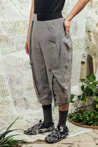 SL24 NYO ASYMMETRIC PANT - RIVERSTONE CHECK