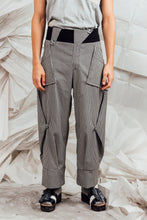 Load image into Gallery viewer, SL25 ORIME WIDE FOLD PANTS - MONO CHECK