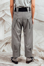 Load image into Gallery viewer, SL25 ORIME WIDE FOLD PANTS - MONO CHECK