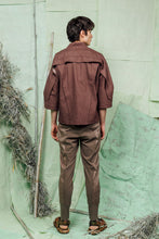 Load image into Gallery viewer, SL26 RENZO KIMONO ZIP JACKET - ROSEWOOD