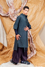 Load image into Gallery viewer, AW25 SAIGE LONG RUCHE JACKET - PETROL