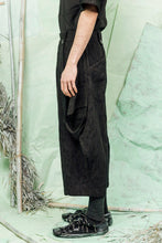 Load image into Gallery viewer, SL26 SHOSAI WRAP PANTS - OBSIDIAN JACQUARD