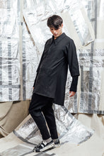 Load image into Gallery viewer, AW23 SIDD TUNIC SHIRT - SMOKY ONYX