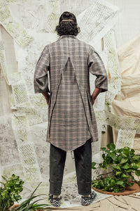 SL24 TAO LONG SHIRT - RIVERSTONE CHECK