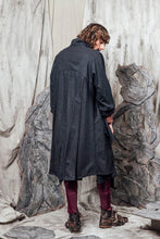 Load image into Gallery viewer, AW24 THORNE DRAPE TRENCH - CHARCOAL FLECK