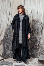 Load image into Gallery viewer, AW24 THORNE DRAPE TRENCH - OBSIDIAN CHENILLE