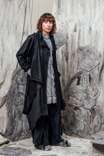 Load image into Gallery viewer, AW24 THORNE DRAPE TRENCH - OBSIDIAN CHENILLE