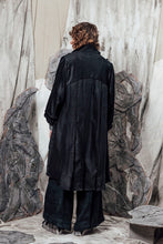 Load image into Gallery viewer, AW24 THORNE DRAPE TRENCH - OBSIDIAN CHENILLE