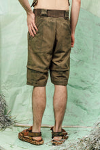 Load image into Gallery viewer, SL26 TOMIS OVERALL SHORTS - ARMY BRUSHSTROKE