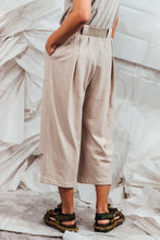 Load image into Gallery viewer, SL25 TORHI  WIDE LEG PANTS - IVORY STONE