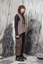 Load image into Gallery viewer, AW24 UZURI ZIP VEST - CEDAR HERRINGBONE