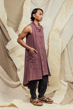 Load image into Gallery viewer, SL27 VELEDA DUSTER VEST - DUSK ROSE