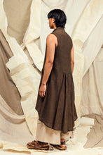 Load image into Gallery viewer, SL27 VELEDA DUSTER VEST - BURNT UMBER