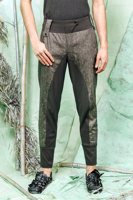 SL26 ZEPHYN SLIM LINE PANTS - CHARCOAL