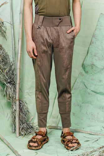 SL26 ZEPHYN SLIM LINE PANTS - BURNT UMBER