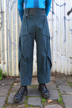 Load image into Gallery viewer, AW25 ORIME WIDE FOLD PANTS - PETROL