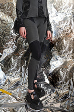 Load image into Gallery viewer, AW23 TARAN PANELED LEGGINGS - OBSIDIAN CHARCOAL