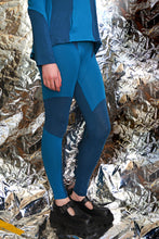 Load image into Gallery viewer, AW23 TARAN PANELED LEGGINGS - TEAL