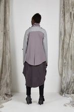 Load image into Gallery viewer, Unisex Waterfall Drape jacket in Viscose Ponti Knit