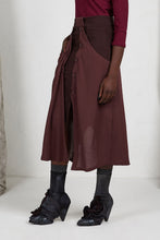 Load image into Gallery viewer, Unisex Layered Skirt with Button Off Drape panels and pockets