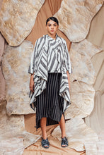 Load image into Gallery viewer, SL23 ZAYRA DRAPE JACKET - RESORT STRIPE