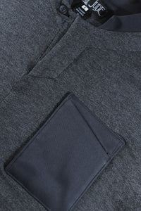 Viscose Grey Marle Jersey Shirt