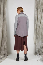 Load image into Gallery viewer, Waterfall Drape Shawl Collar Jacket in Viscose Ponti Knit