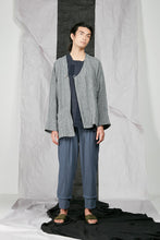 Load image into Gallery viewer, Crinkled Linen Unisex Kimono Zip Jacket