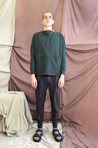 MW21 MECHI OVERSIZE JUMPER - FOREST