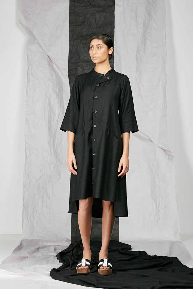 Women's Unisex Italian Viscose Shirt Dress